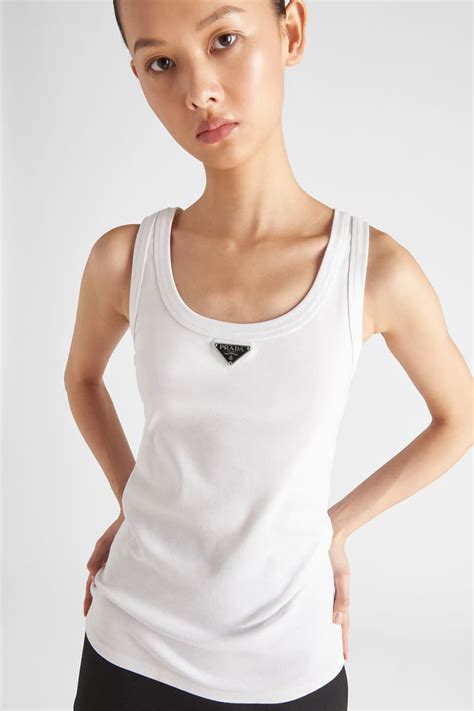 prada tabk top|Prada tank top price.